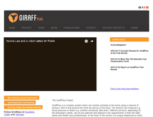 Tablet Screenshot of giraffplus.eu